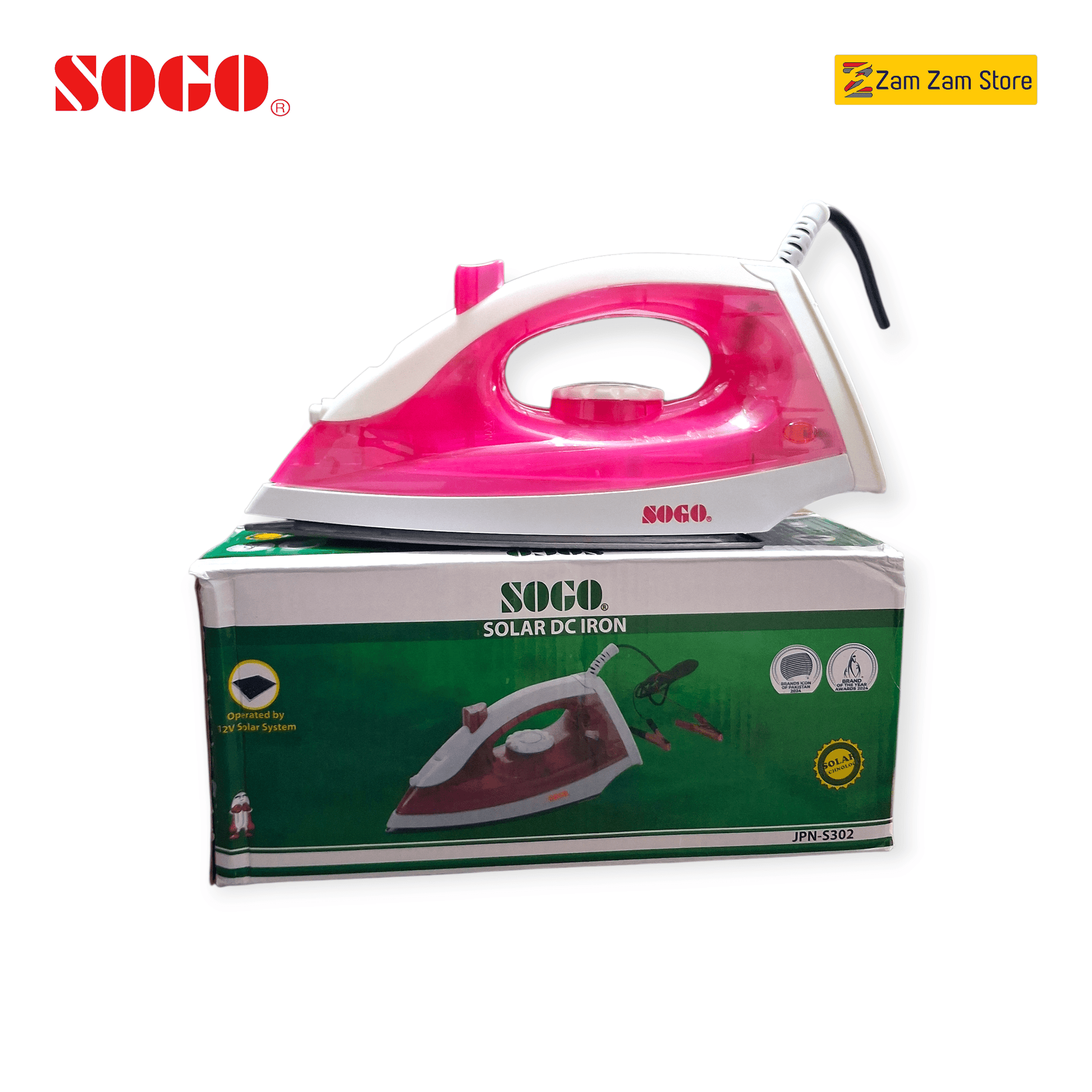 SOGO Solar DC Iron 12V - Zam Zam Store