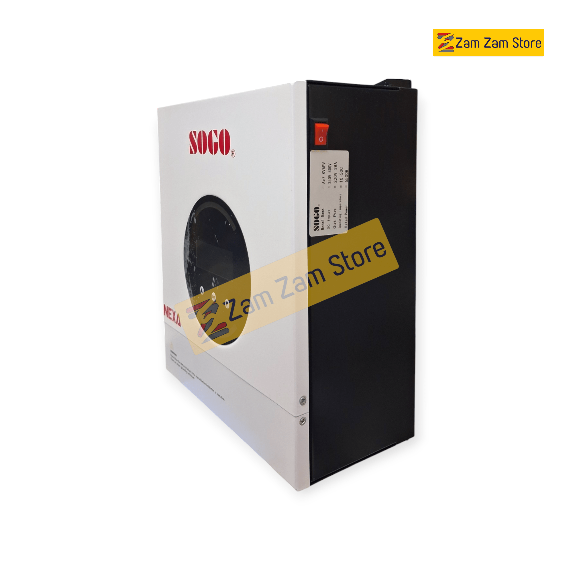 SOGO Solar Inverter 7.5KW NEXA - 1 year warranty - Zam Zam Store