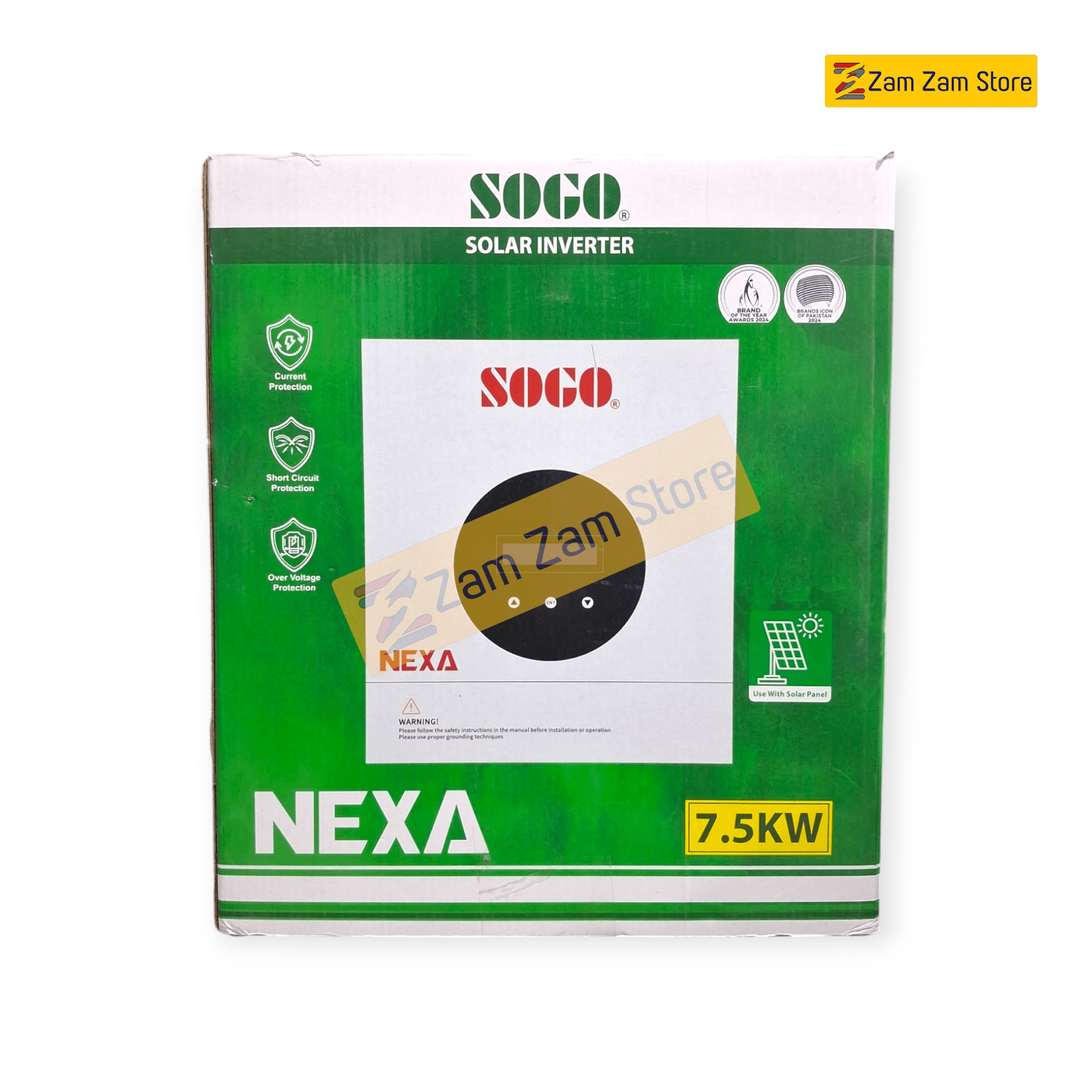 SOGO Solar Inverter 7.5KW NEXA - 1 year warranty - Zam Zam Store