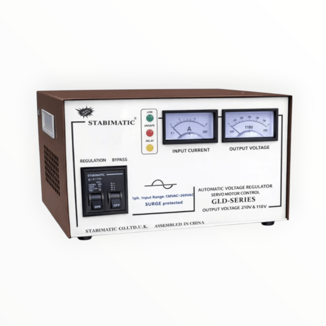 Stabimatic Servo Motor Voltage Stabilizer GLD 10000 - Zam Zam Store