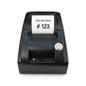 Ticket Token Dispancer Generator QMS Thermal Printer Professional - Zam Zam Store