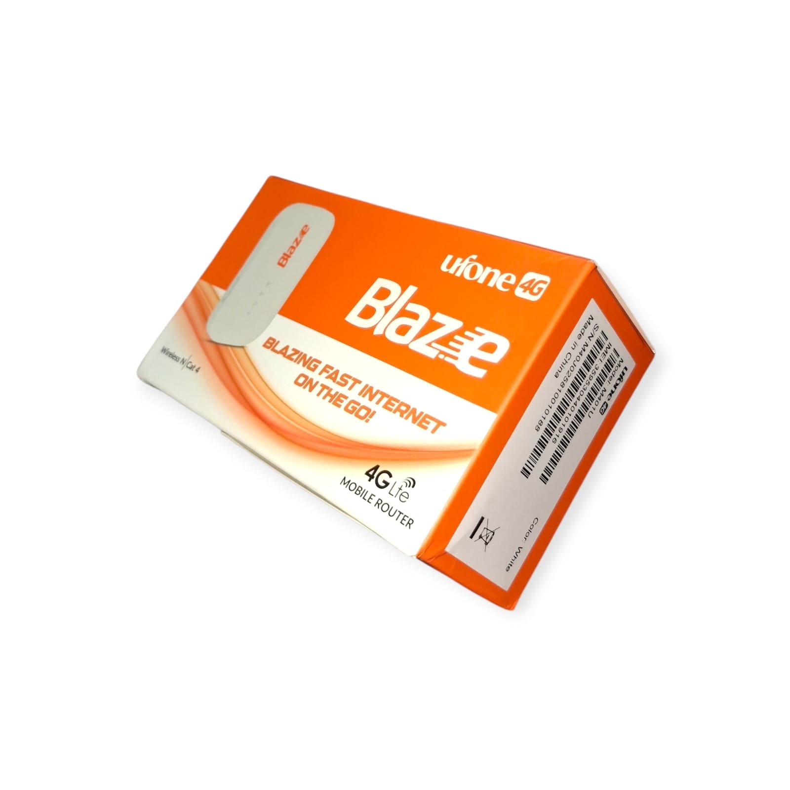Ufone 4G Blaze Portable Rechargeable Battery WiFi Device | All SIM Support - Zam Zam Store