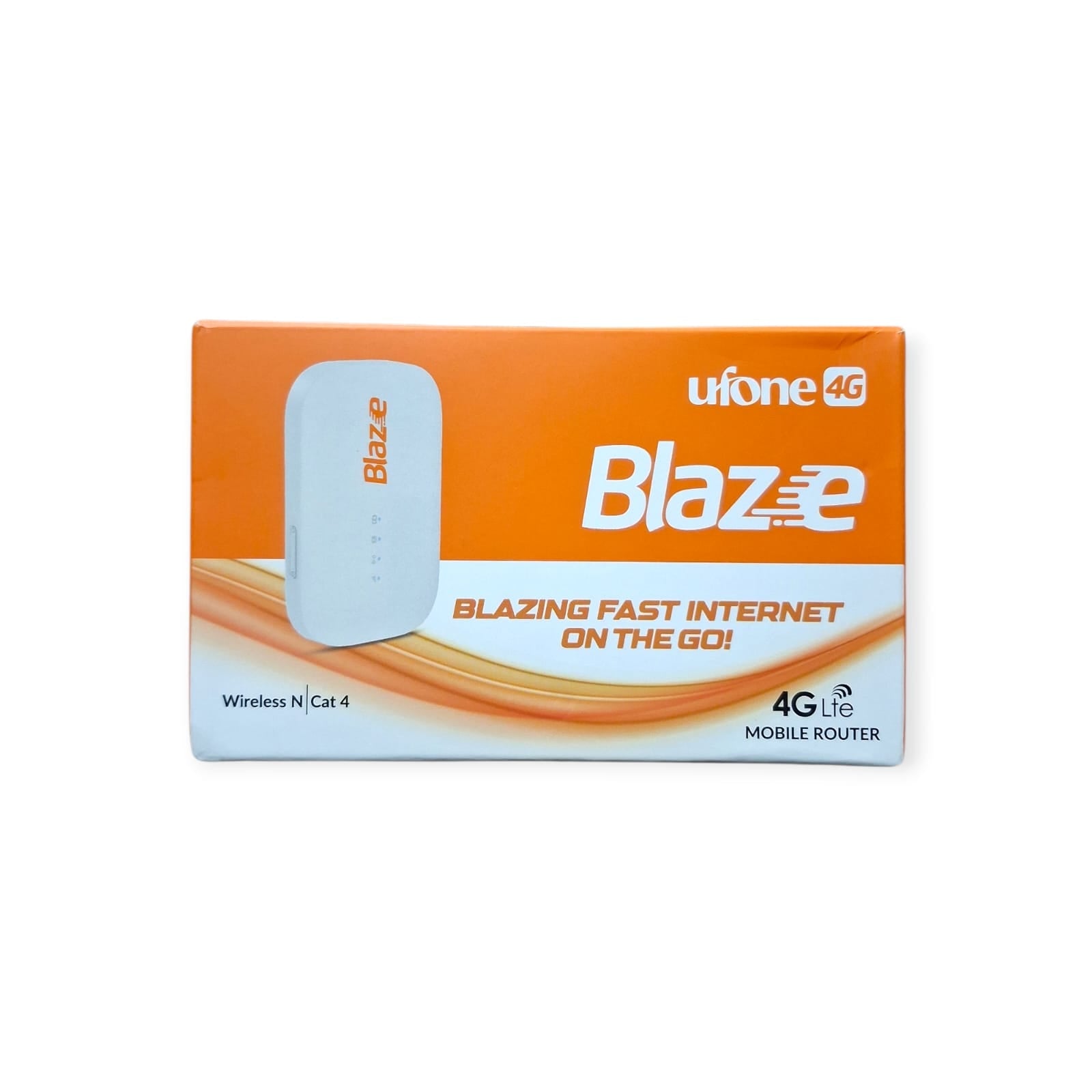 Ufone 4G Blaze Portable Rechargeable Battery WiFi Device | All SIM Support - Zam Zam Store