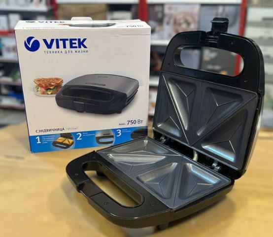 Vitek VT‑7147 Sandwich Maker - 750W - Zam Zam Store