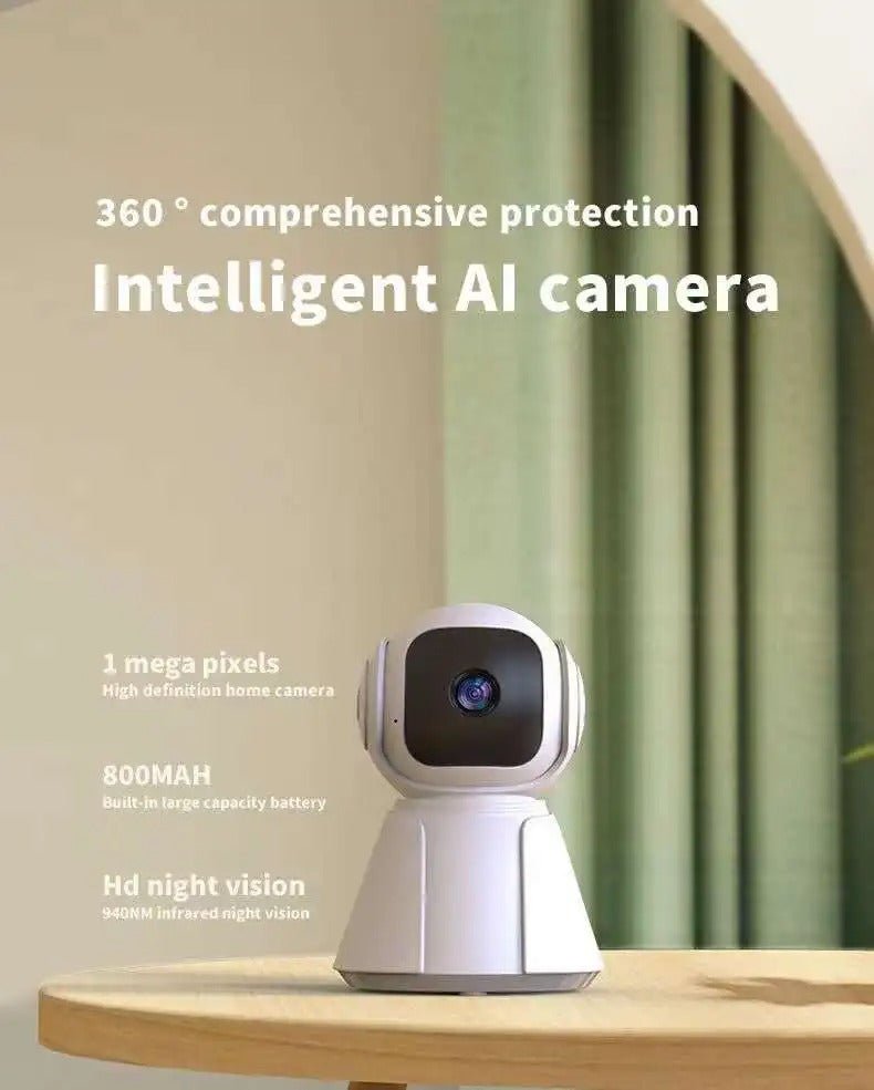 WiFi 2MP PTZ Camera with Battery Backup - Zam Zam Store