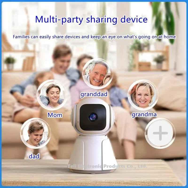 WiFi 2MP PTZ Camera with Battery Backup - Zam Zam Store