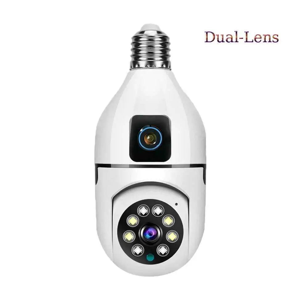 Wifi Bulb Camera Dual lance PTZ 2MP - Zam Zam Store