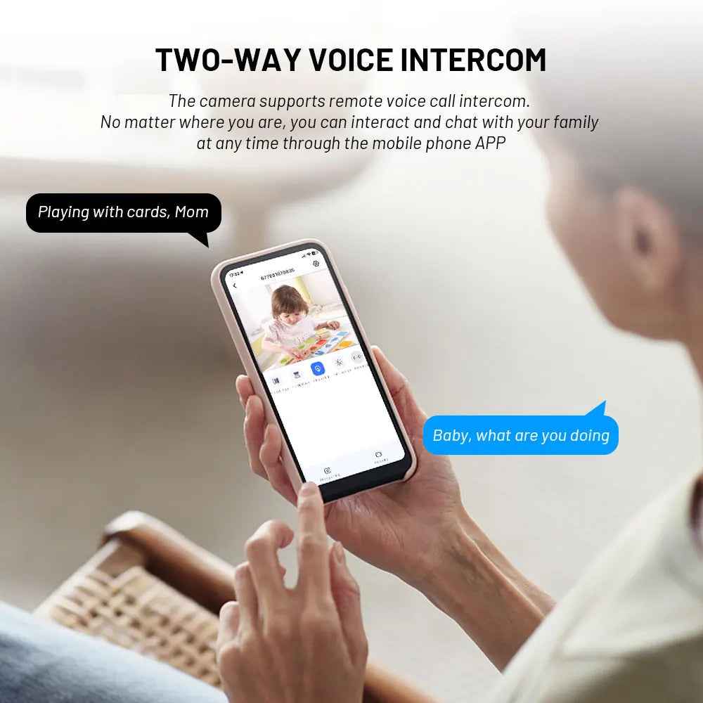 WiFi Desktop 2MP Camera | V380 App - Zam Zam Store