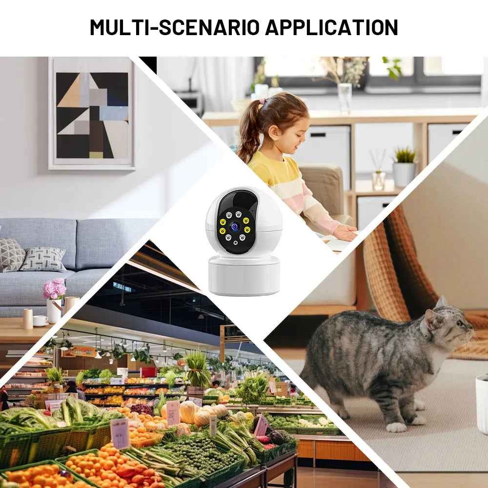 WiFi Desktop 2MP Camera | V380 App - Zam Zam Store