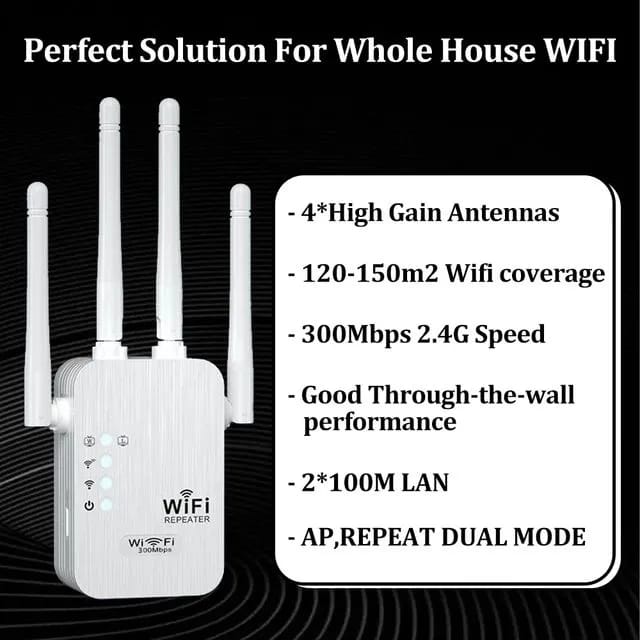 Wifi Extender Repeater Router - Plug and Play - Zam Zam Store