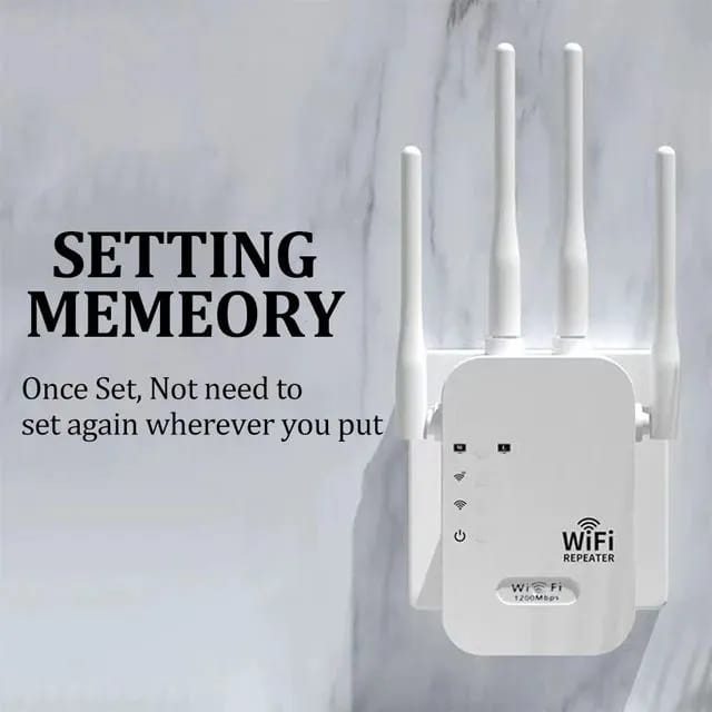Wifi Extender Repeater Router - Plug and Play - Zam Zam Store
