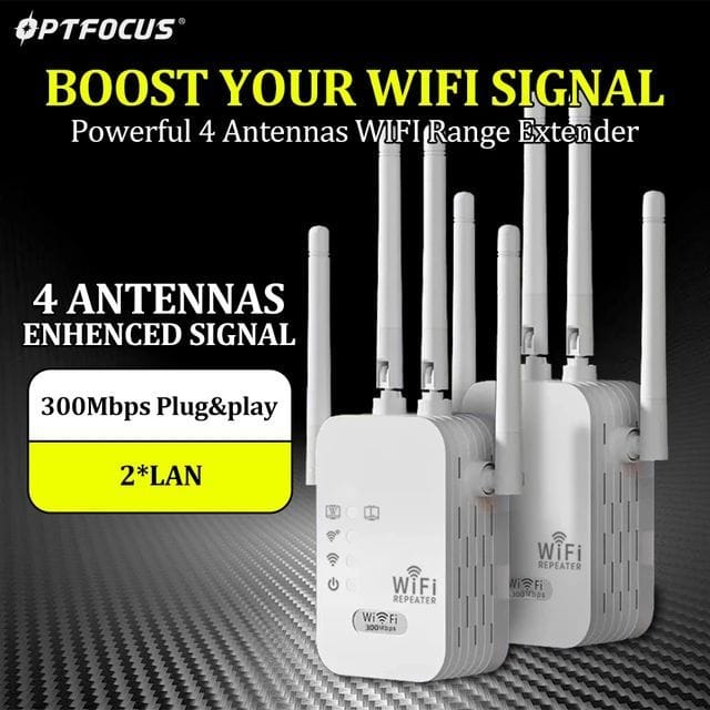 Wifi Extender Repeater Router - Plug and Play - Zam Zam Store