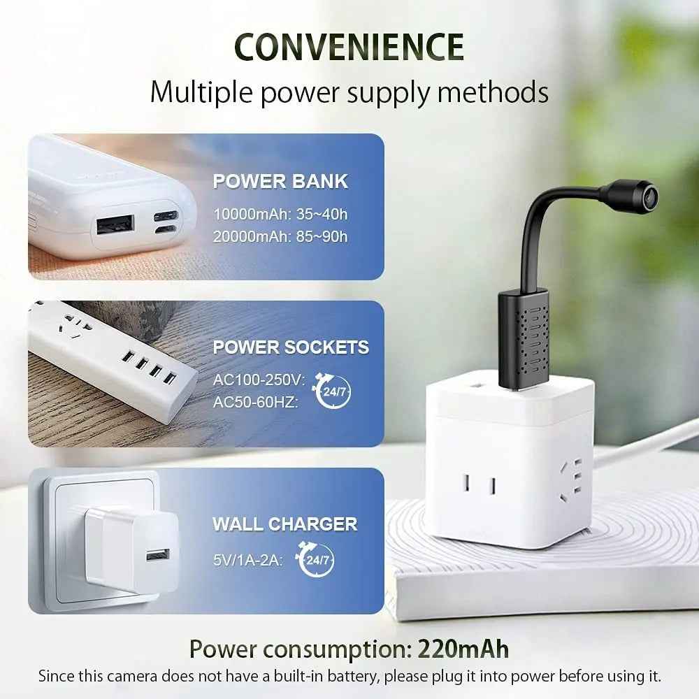 Wifi Smart Mini USB Camera - Zam Zam Store