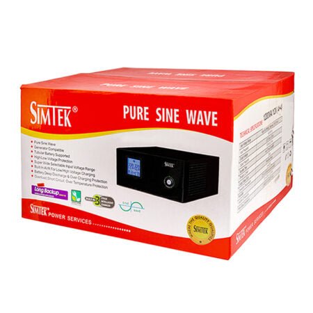 Simtek Pure Sine Wave UPSSine wave UPS / InverterNormal &amp; Tubular Battery Supported for long BackupBest for Home, Office, Computer, Lab Equipment, Server, CCTV, DVR, NVR




Best UPS ForSimtek Pure Sine Wave UPS/InverterZam Zam Store